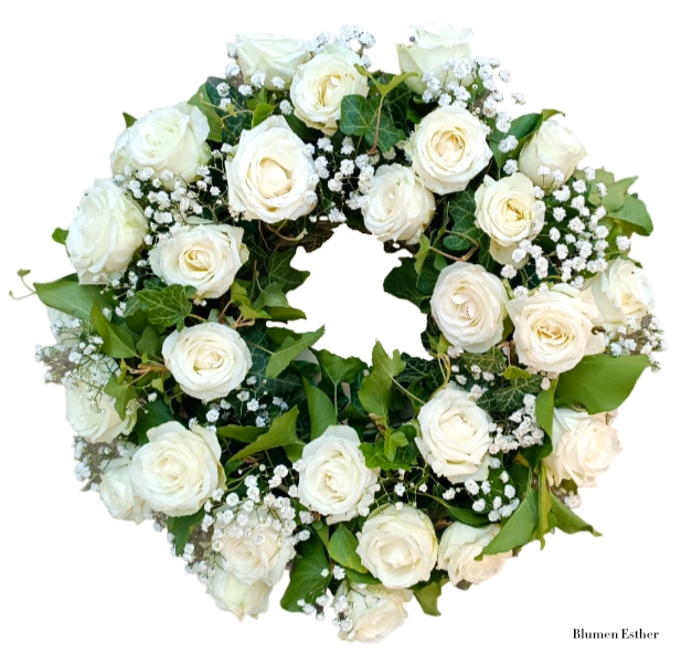 urnenkranz rosen urnenkranz mit rosen